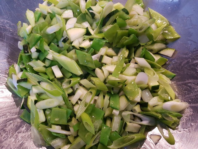 Garnelen mit Frühlingszwiebeln 6